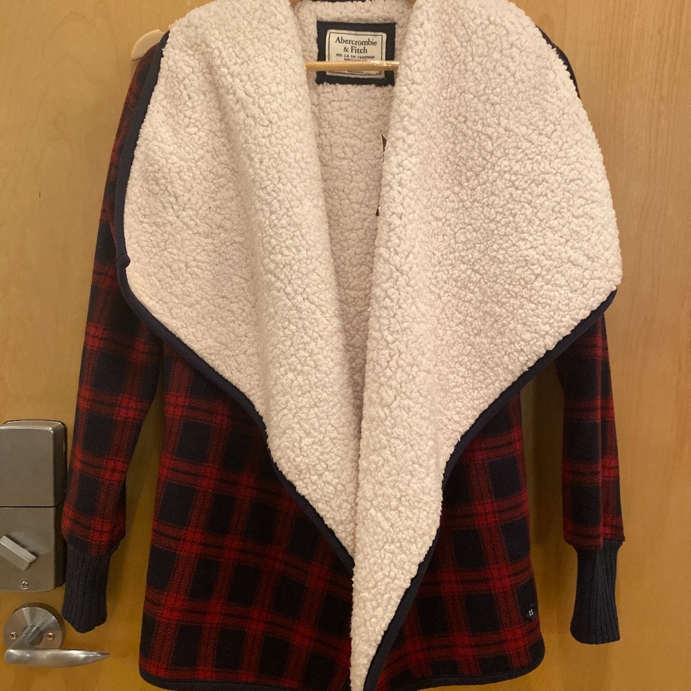 Lined sweater